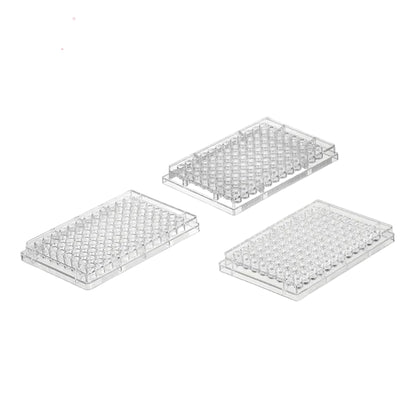 White/black Flat Bottom 96 Multi Deep Well Plate #