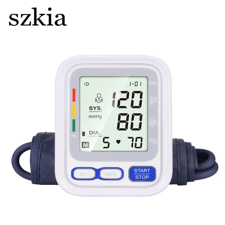 热销液晶显示屏电动数字血压计自动血压计