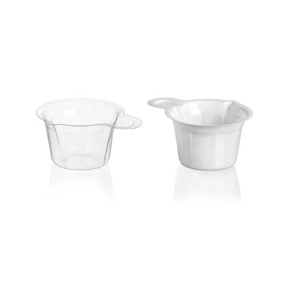 Factory Direct Sale PVC 40ml White Medical Urine Sample Collecting Container for Male #