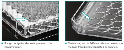 6 ,12,24,48,96 Wells Plate Cell Culture Plate #