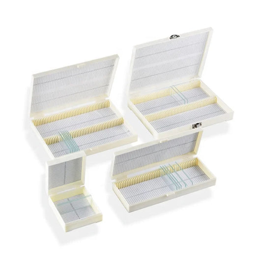 ABS Plastic Microscope Slide Storage Box #