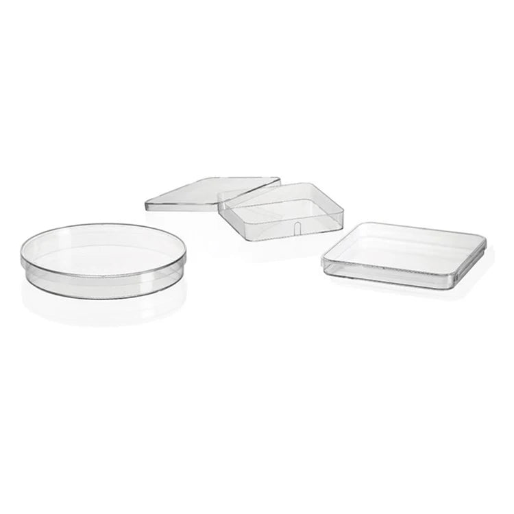 PS Material Different Types Sterile 3 Compartment Disposable Sterile Petri Dish #
