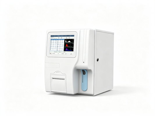 GHM-HA3100 Automatic Hematology Analyzer | 8" Touch Screen 3-Part CBC System #