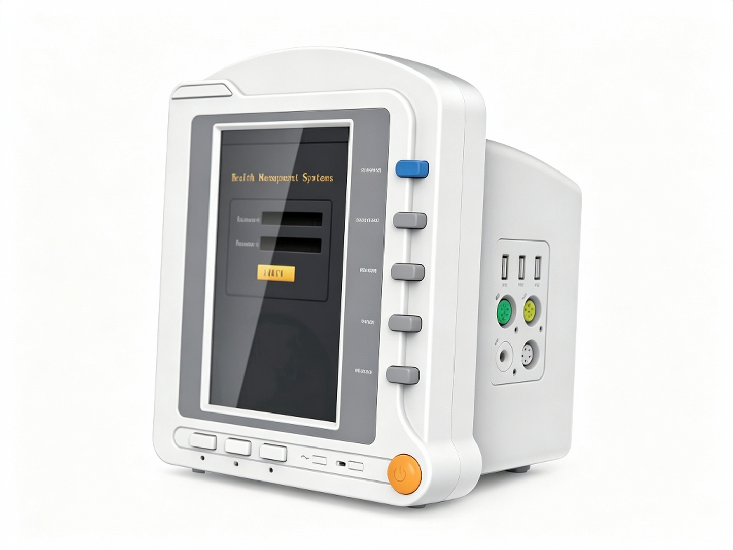 HMS6500 Multi‑parameter Vital Signs Monitor | Remote Self‑Examination & Patient Monitor with 7" Touch Screen #