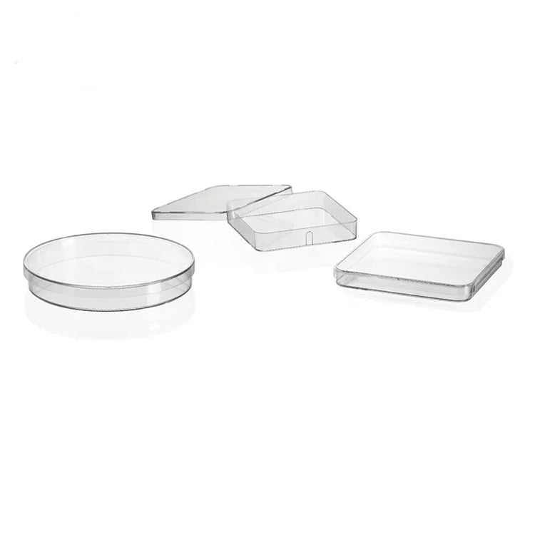 Thickness Uniformly Plastic Sterile Petri Dish #