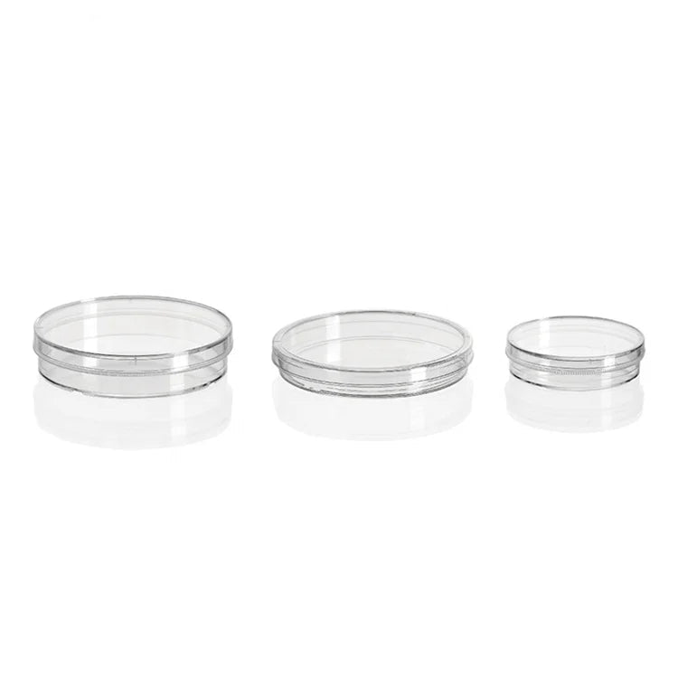 Thickness Uniformly Plastic Sterile Petri Dish #