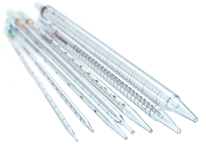1ml 2ml 5ml 10ml 25ml 50ml Medical Science Disposable Plastic Polystyrene Sterile Serological Pipette #