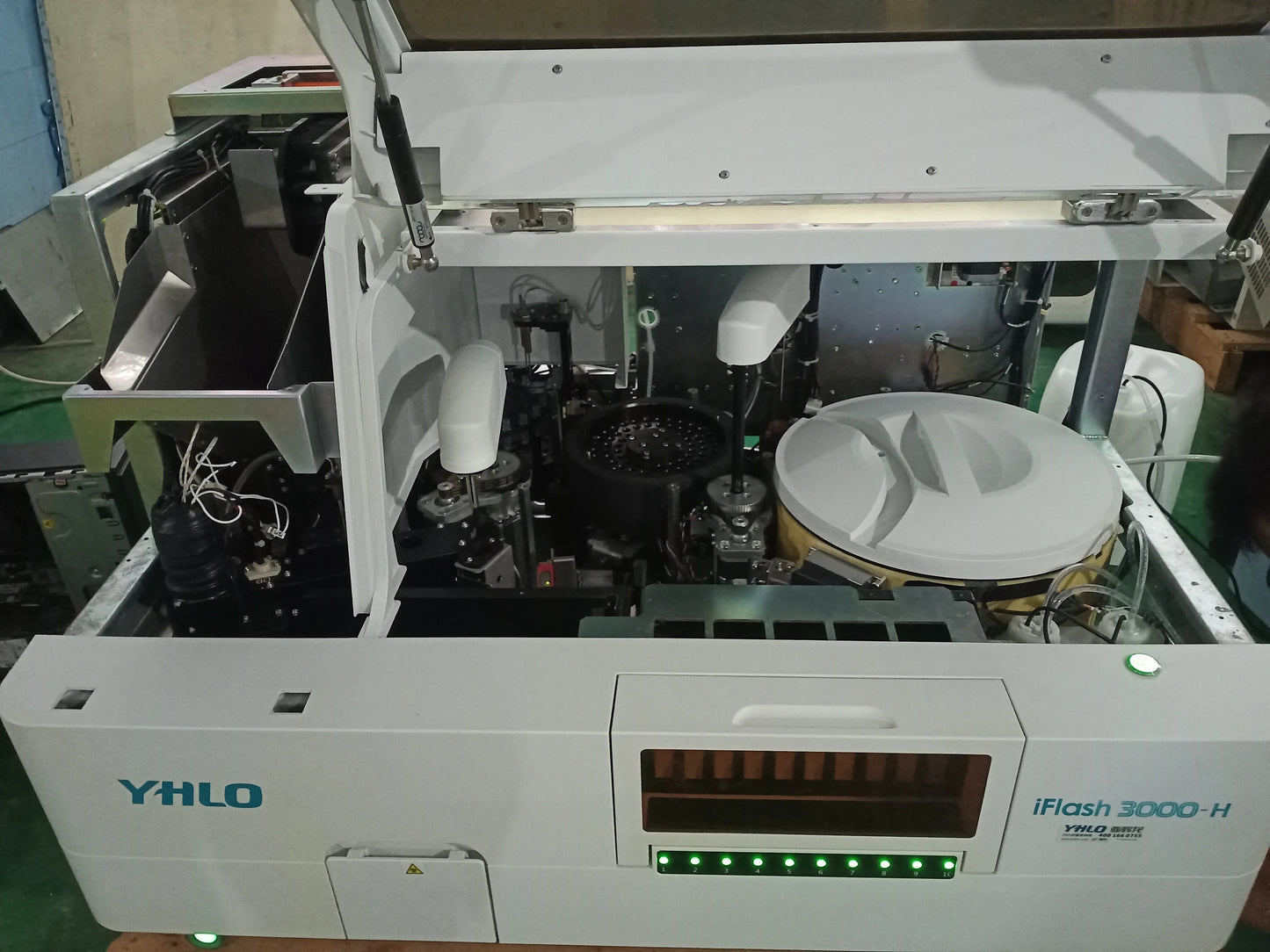 YHLO Used iFlash 3000-H Chemiluminescence Immunoassay Analyzer #