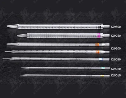 Lab Consumable Disposable Sterile Polystyrene GPPS 2ml 10ML Serological Pipettes #