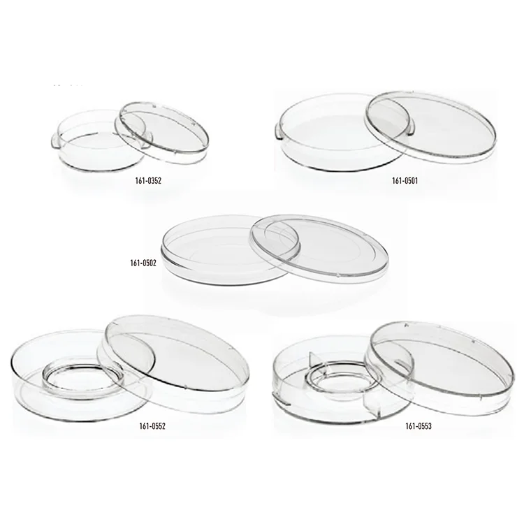 Science Lab Polystyrene Medical PS IVF Sterile Ps Culture Petri Dish #