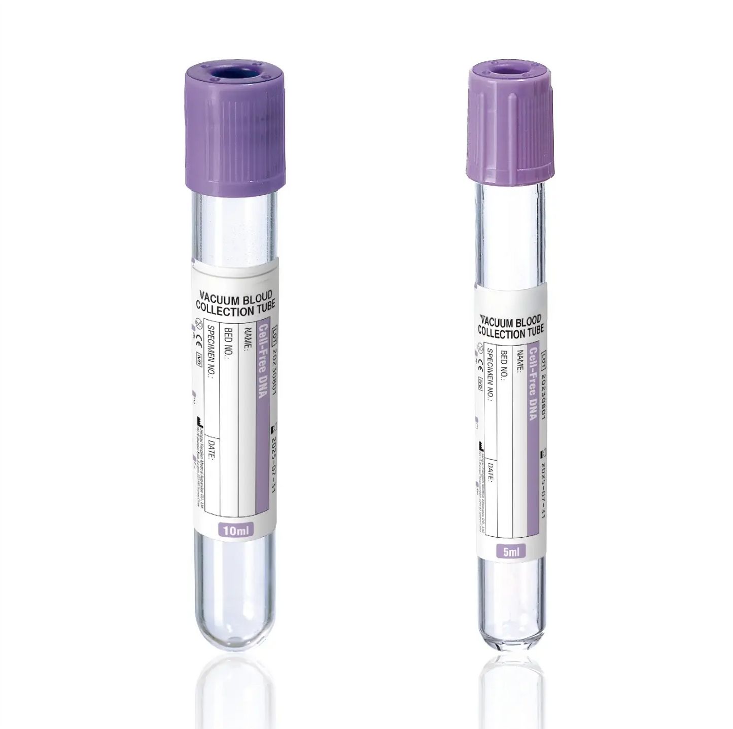 3ml Cf Dna Disposable Cell Free Dna Blood Collection Vacuum Tube Dna Separation #