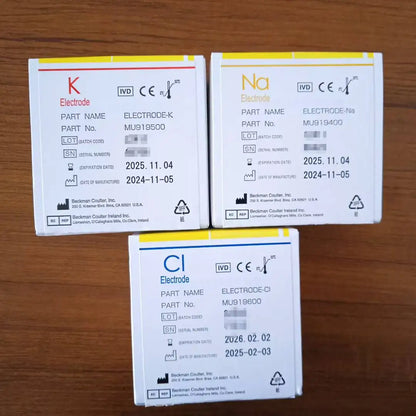 Beckman Coulter K Na Cl Electrodes Original New for Beckman Coulter Chemistry Analyzer #