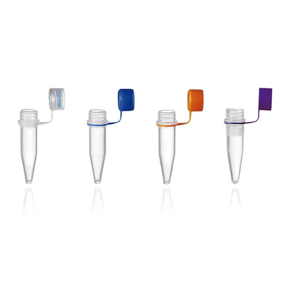 High Transparency pp 1.5 ml Micro Centrifuge Tube With Screw Cap for Clinical Chemistry #