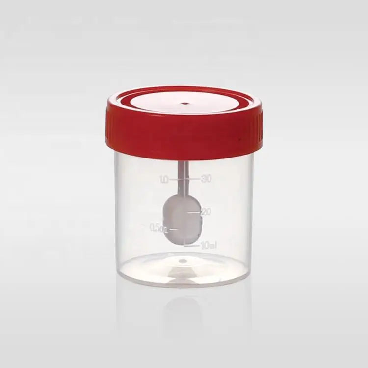 Professional Quality Disposable Sterile Plastic Medica Stool Sample Collection Container #