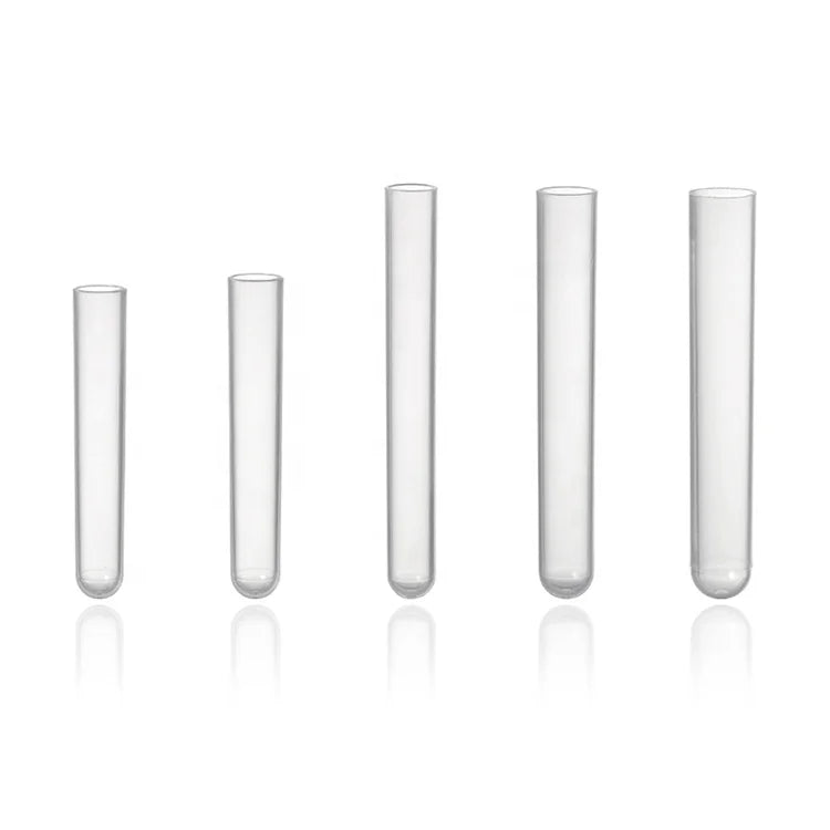 Excellent Material PE PP PS Material 12*75mm 13*78mm 12*100m 15*100mm Medical Blood test Tubes #