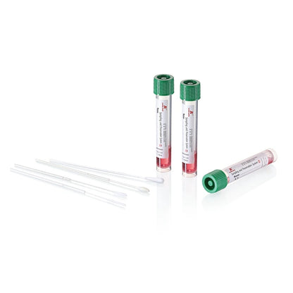 Disposable Medical Nylon Flocked Swab Oral Nasal Swab test Kit #