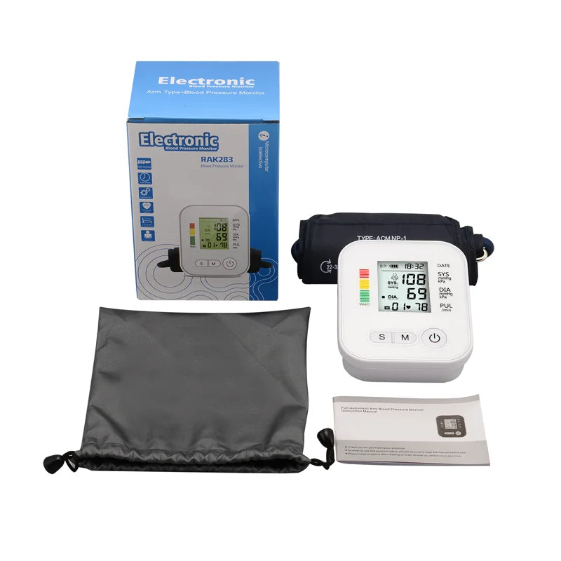 电动数字式 ISO 13485 标准 II 级血压计 LCD 显示屏 可拆卸电池 听诊器 3mmHg 精度