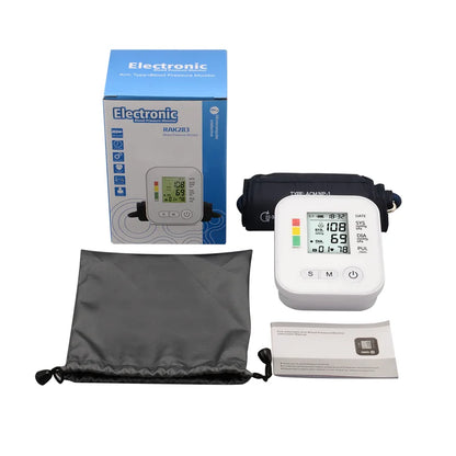 电动数字式 ISO 13485 标准 II 级血压计 LCD 显示屏 可拆卸电池 听诊器 3mmHg 精度