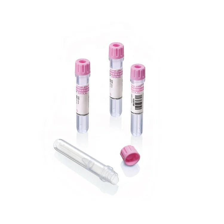 Newly Designed pink Capillary Micro Blood Collection Tube #