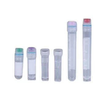 PP Material 0.5ml 1m 1.5ml 2ml Cryovial Tube Cryogenic Tube Cryotube #