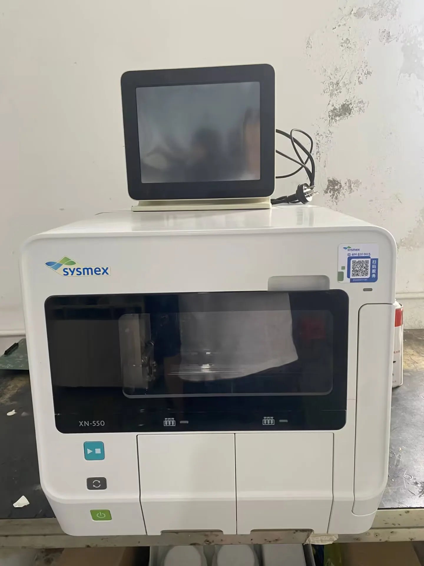 Sysmex Used 5-Part XN-550 Automatic Hematology Analyzer #