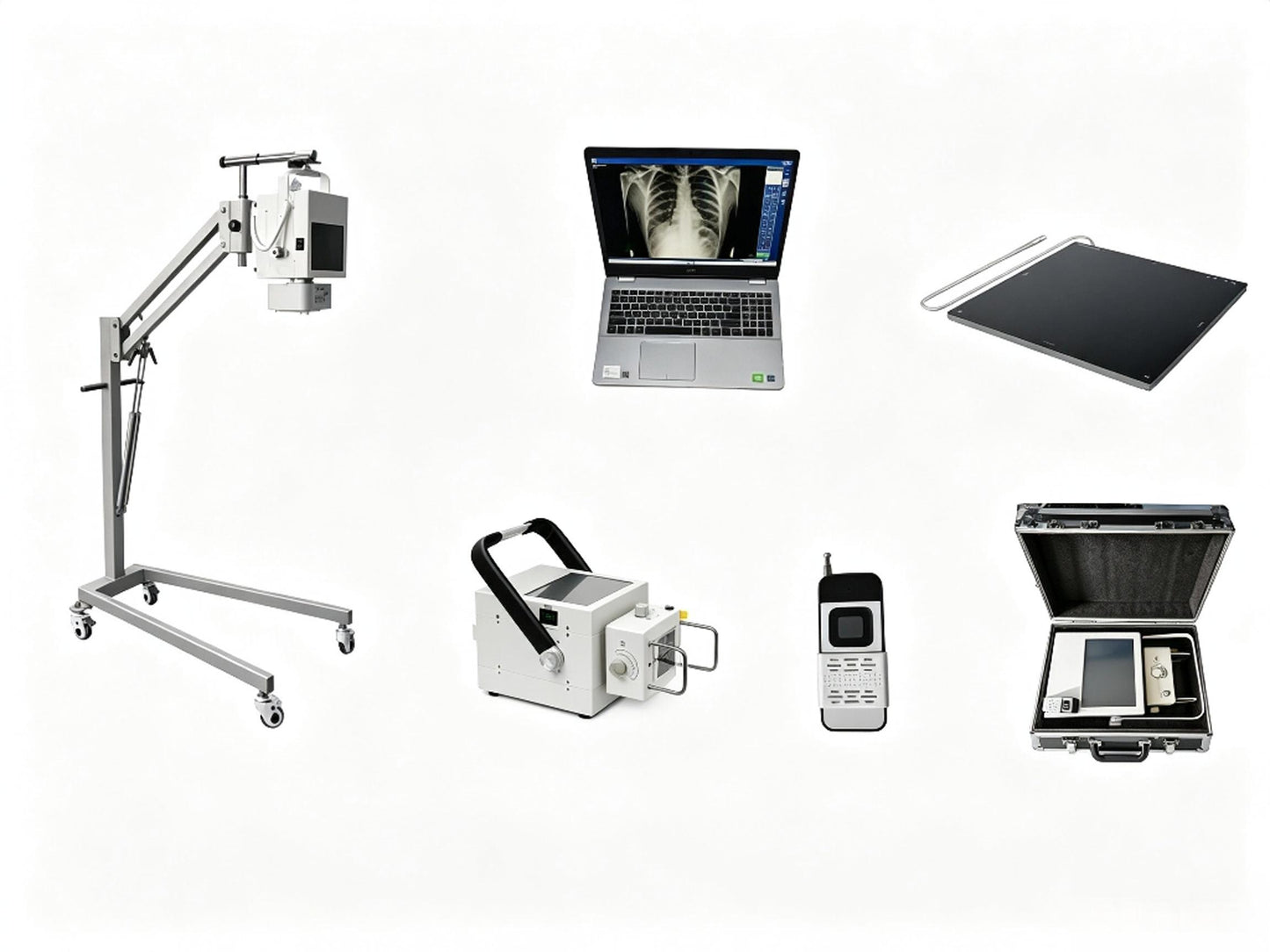 INP-5KW-D Mobile Digital Radiography System | 5kW Portable X‑ray for Hospital & Field Use