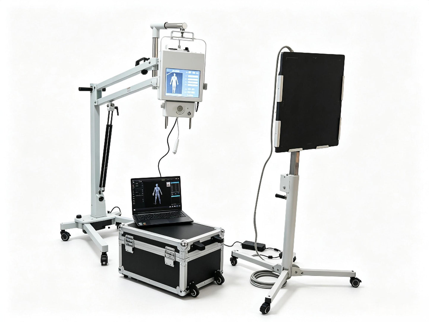 INP-8KW-D Mobile Digital Radiography System | 8kW Portable X-ray for Hospital & Field Use