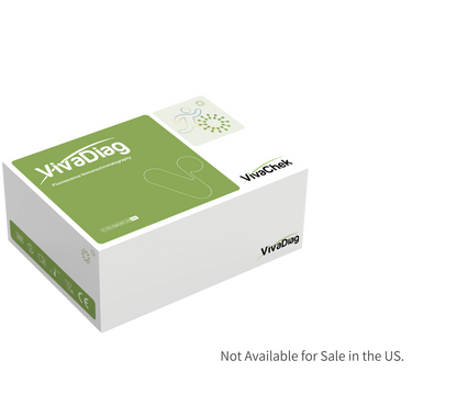 Global Healthcare Medical GHM Insulin US Test Kit (FIA) - Fluorescence immunoassay kit for quantitative insulin determination in serum or plasma with 15-minute results, 2-300 mIU/L measuring range, and compatibility with POCT Analyzers for professional metabolic monitoring