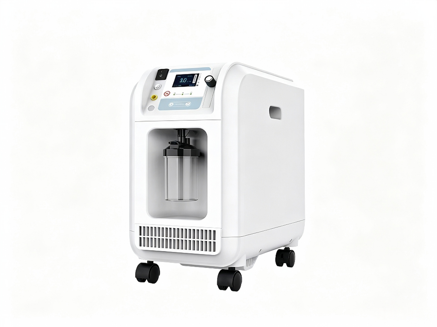 GHM-OC3B Oxygen Concentrator | 3L/min Home Medical Oxygen Device with SpO2 Monitoring #
