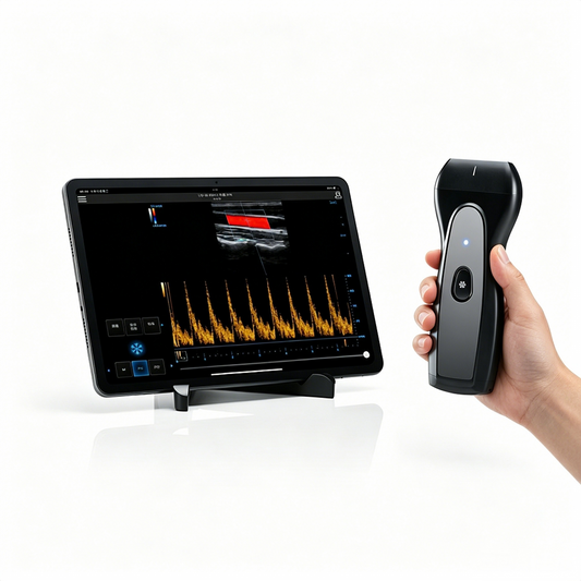 PAU1A Handheld Podiatry Ultrasound | Portable Plantar Fascia & Ankle Tendon Imaging