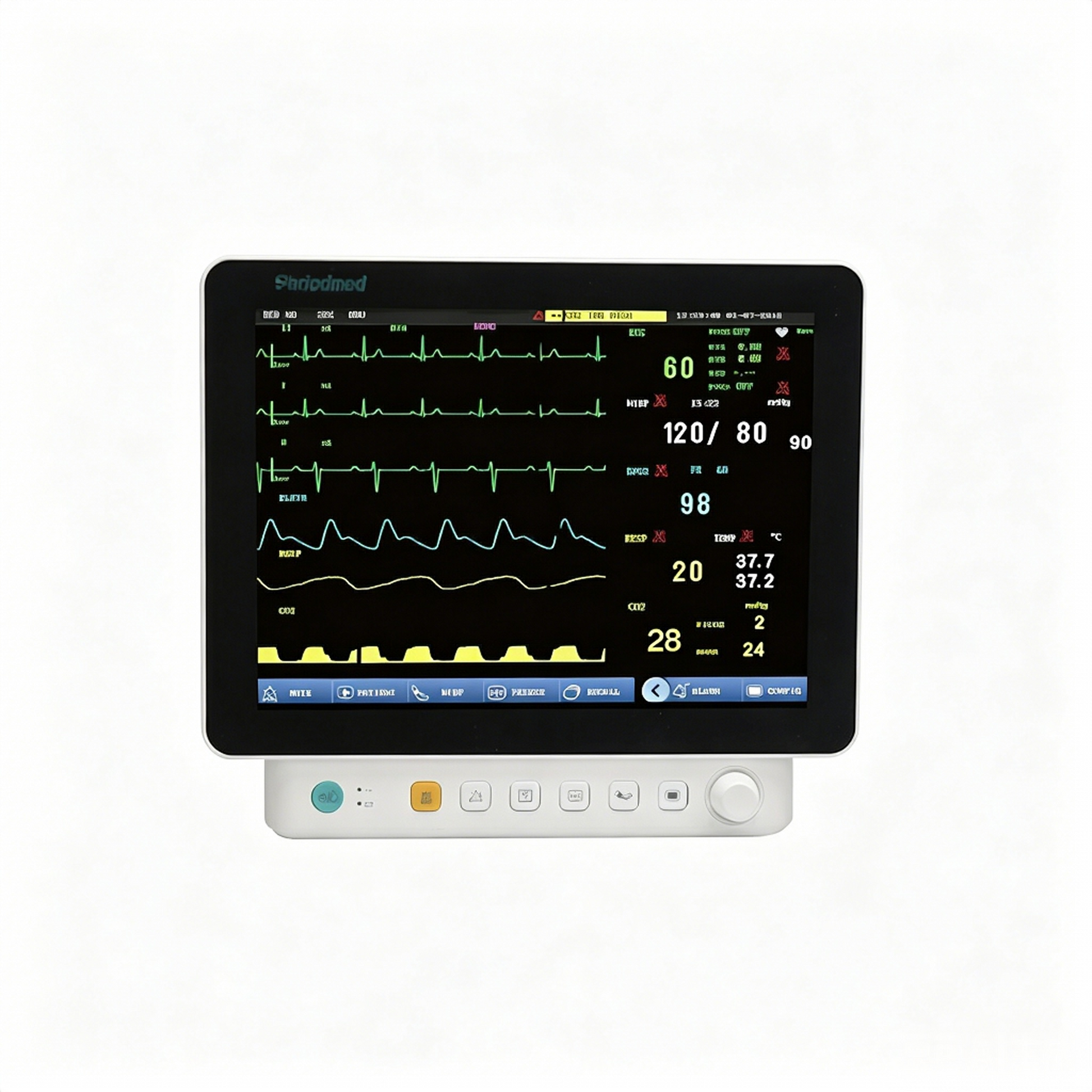 PM-P12B Patient Monitor | 12.1" Neurology Monitor for ICU & Neuro Units