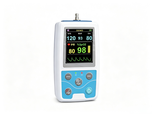 PM50 Patient Monitor | Portable NIBP & SpO2 Vital Signs Monitor with PC Software #