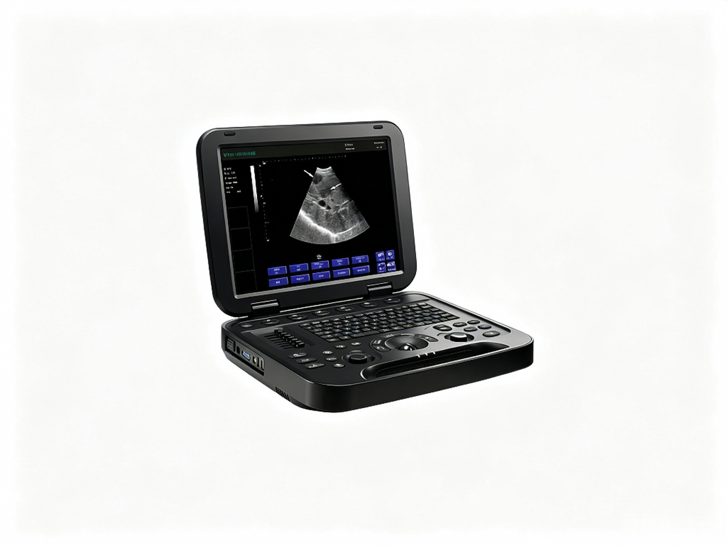 GHM-DL151A Digital Diagnostic Ultrasound | 15" Black & White Ultrasound Machine for Small Parts & General Imaging #