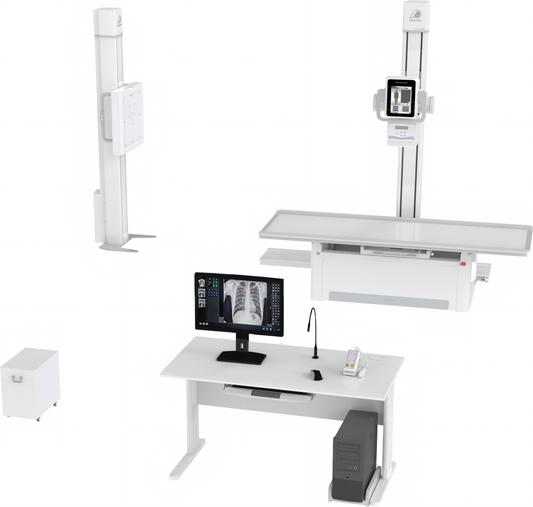 Perlove High Frequency Radiography & Fluoroscopy Digital X-ray System PLD6500G #