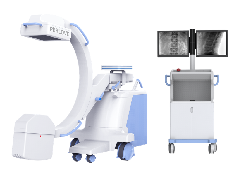 Perlove PLX118WF/A Mobile Flat Panel Detector C-arm #