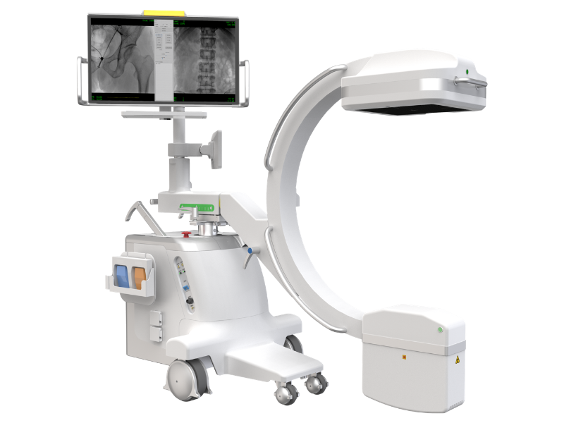 Perlove PLX119C-F All-in-one Mobile Flat Panel Detector C-arm #