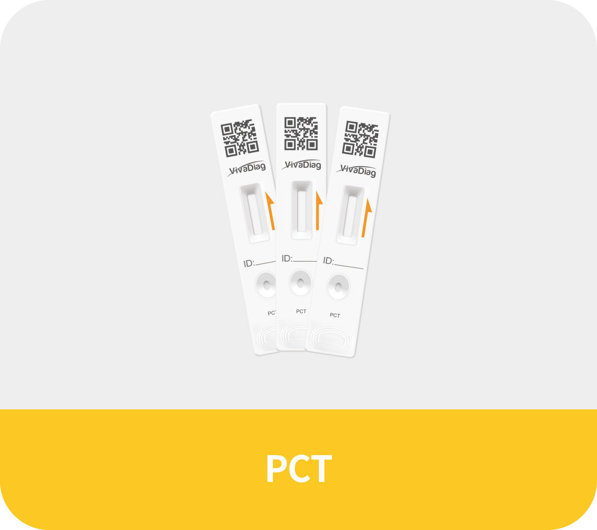 Global Healthcare Medical GHM PCT US procalcitonin test kit (FIA) - quantitative fluorescence immunoassay for PCT measurement in whole blood, serum, or plasma with 10-minute test time and 0.1-50 ng/mL measuring range