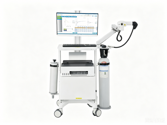 SpiroPower DLco PFT Device | Diffusion Capacity Testing System for Lung Function