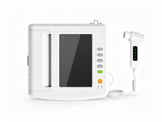 GHM-SP100B Spirometer | 10.1" Touch Screen Lung Function Tester with Built-in Printer #