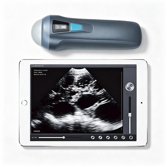 Global Healthcare Medical wireless sector probe veterinary ultrasound scanner for livestock reproductive assessment and field diagnostics