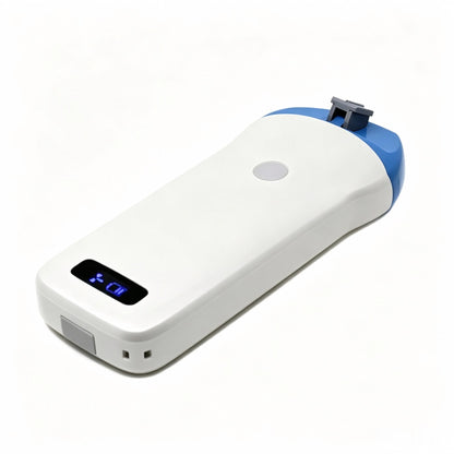 Global Healthcare Medical wireless linear handheld ultrasound system with guide pin holder for PICC and vascular access point-of-care imaging