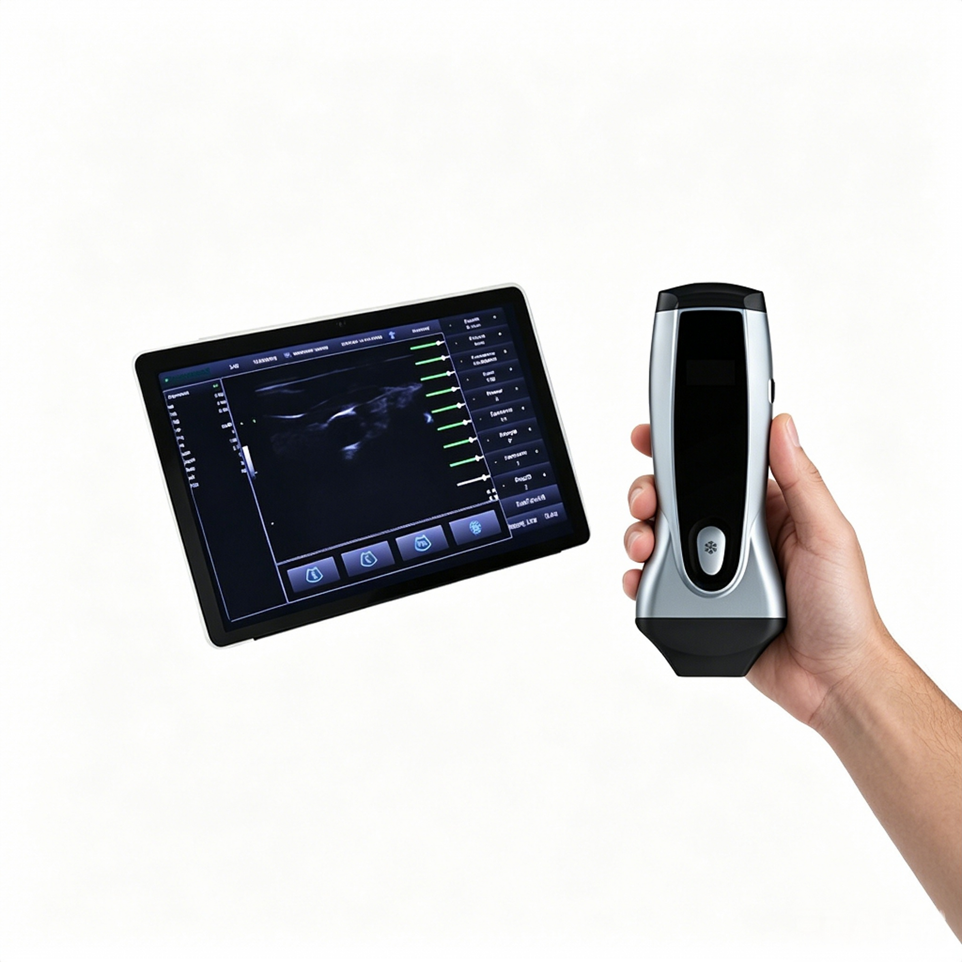 GHM-VPIU1C Veterinary Ultrasound | Wireless Handheld MSK System for Large Animals