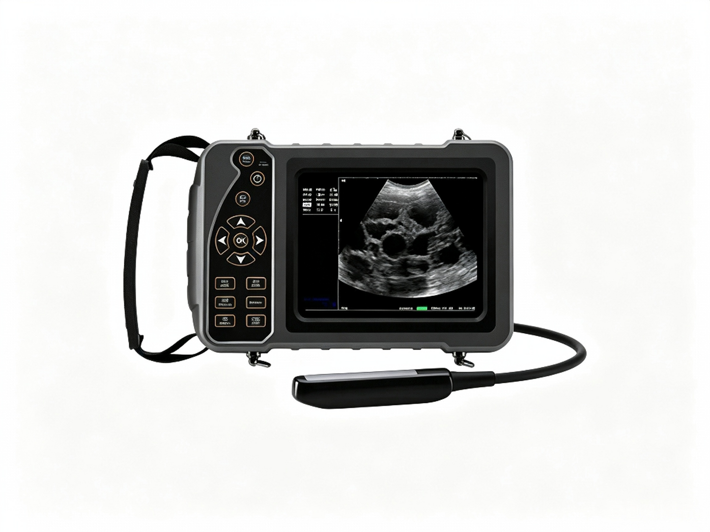 GHM-VP051A Veterinary Ultrasound | Portable Color Doppler Ultrasound Machine for Livestock & Pets #