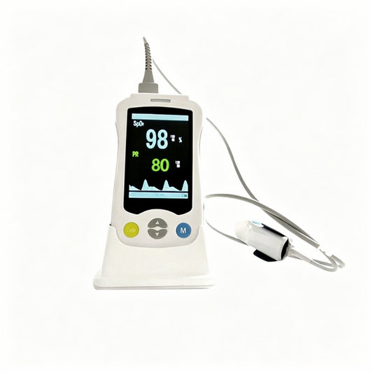 Patient Recovery Monitor | 3.5" Handheld Pulse Oximeter for Post-Op Care