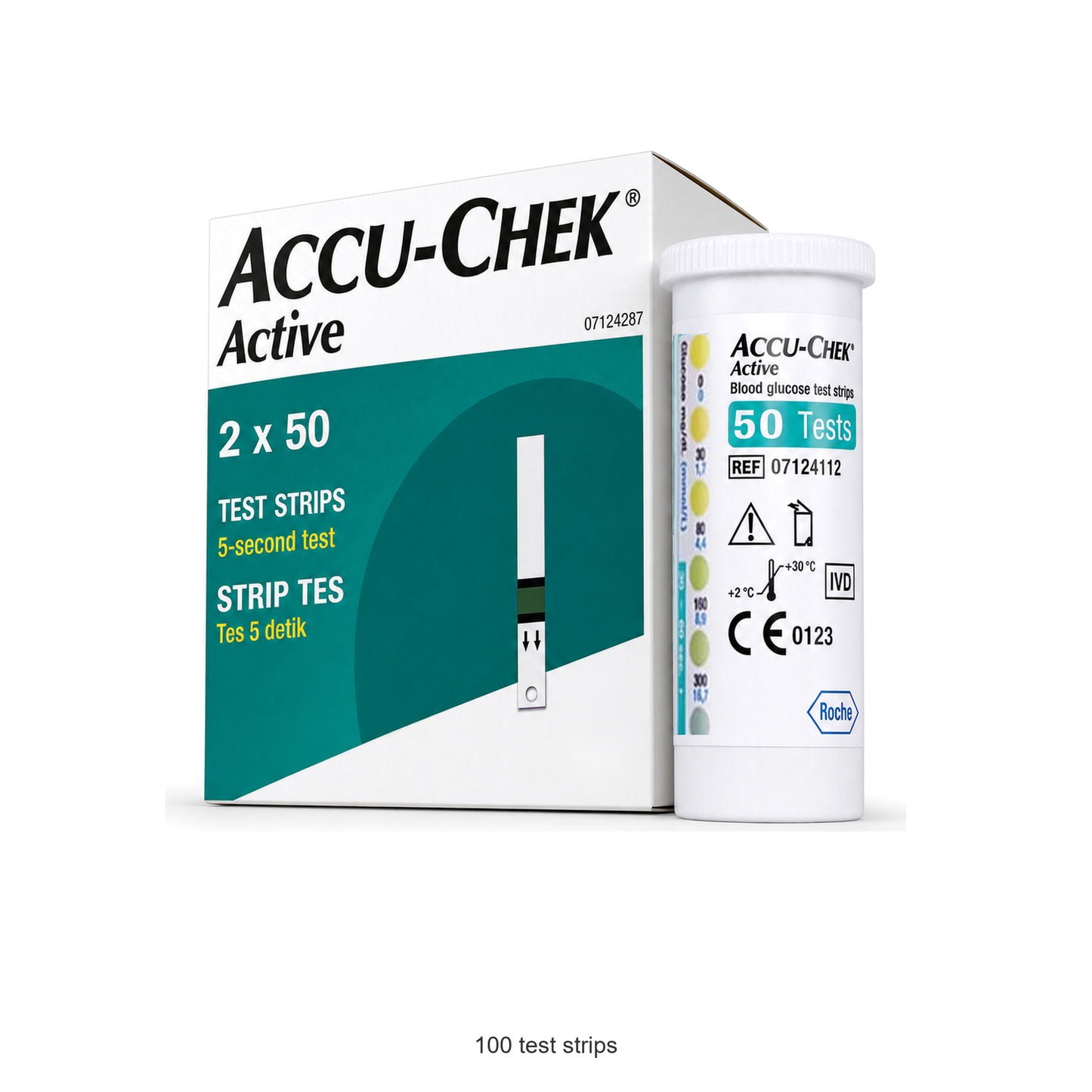 Accu-Chek Active test strips - 100 test strips