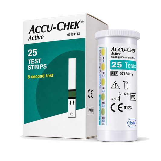 Accu-Chek Active 25-test packaging