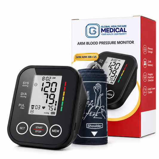 Global Healthcare Medical GHM ARM-30E+ US upper-arm blood pressure monitor - image 1