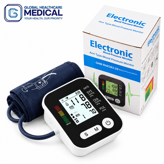 Global Healthcare Medical GHM RAK283 US upper-arm blood pressure monitor - image 1