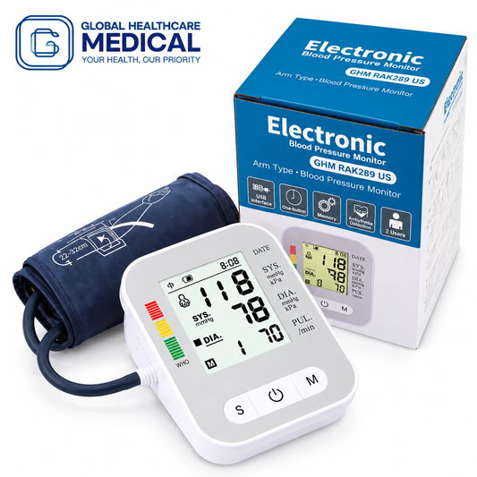 Global Healthcare Medical GHM RAK289 US upper-arm blood pressure monitor - image 1