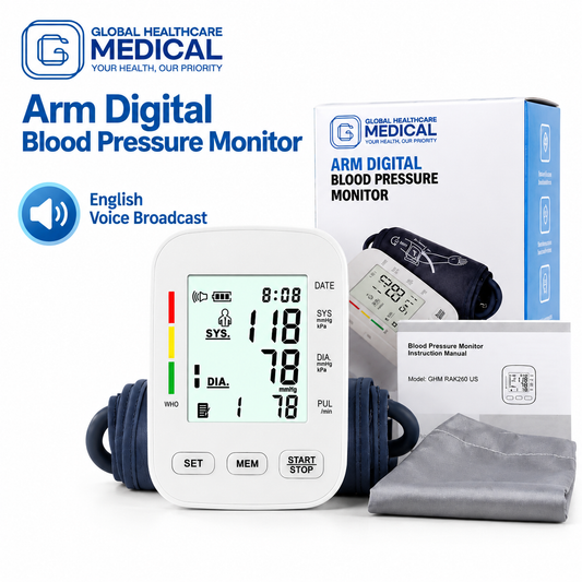 Global Healthcare Medical GHM RAK260 US upper-arm blood pressure monitor - image 1